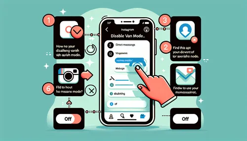 How to Disable Vanish Mode on Instagram Step-by-Step Guide Illustration