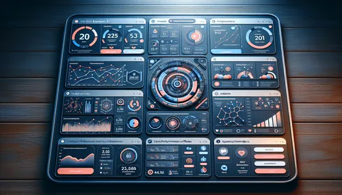 Example of an Instagram analytics dashboard showing various metrics and reporting tools for optimizing social media strategy.