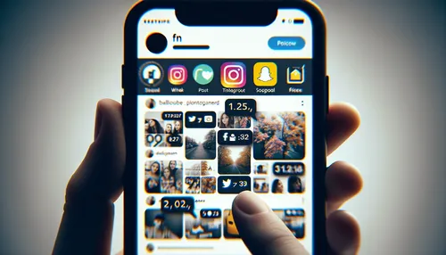 Instagram social media app interface with the abbreviation 'FN' highlighted, concept for article