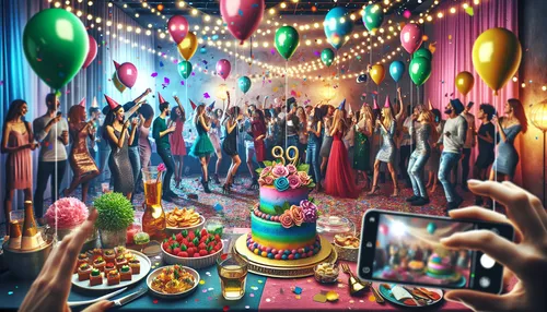 Party Instagram captions, festive, social media, creativity, trending