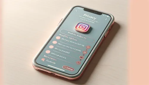 privacy settings on Instagram interface mobile